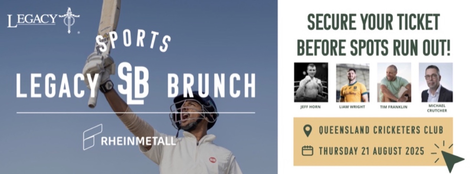 Legacy Brisbane, Legacy Sports Brunch